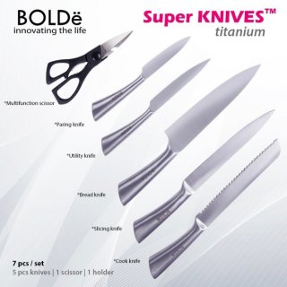 BOLDe Super Knive Set Titanium