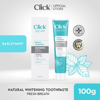 Click Natural Toothpaste Whitening + Fresh Breath 100gr