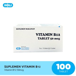 Holi Pharma Vitamin B12 50 mcg 