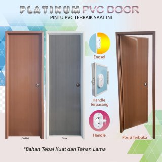 PLATINUM Pintu Kamar Mandi PVC