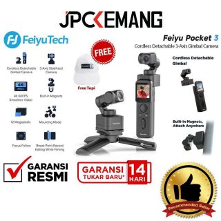 Feiyu Pocket 3 4K 3-Axis Gimbal Camera Feiyutech Action Cam