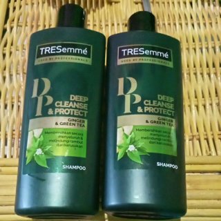 TRESemmé Deep Cleanse and Protect Shampoo.