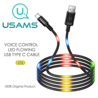 Usams U16 Voice Reactive LED Type-C USB Data Cable