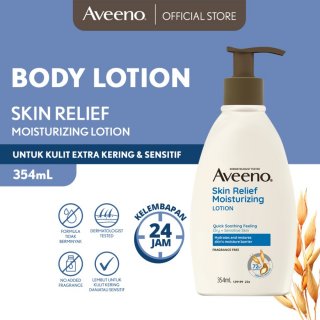Aveeno Skin Relief Moisturizing Lotion Sensitive Very Dry Itchy Skin - 354ml : ED04/25