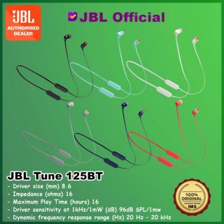JBL Tune 125BT Wireless in-Ear Headphones