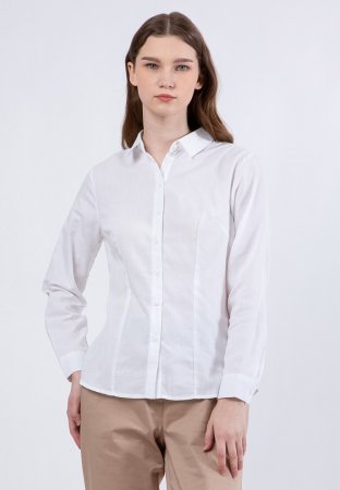 Executive Basic Slim Fit Long Sleeve Shirt