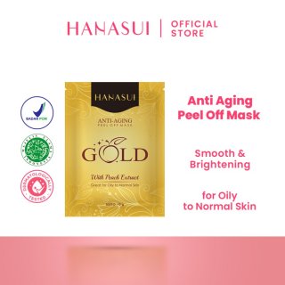 Hanasui Peel Off Mask Gold