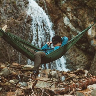 29. Antarestar Hammock Single Ayunan Gantung Camping Outdoor, Ringan dan Praktis Digunakan