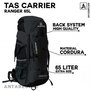 17. Antarestar Tas Ransel Gunung Camping Outdoor Backpack 65 Liter