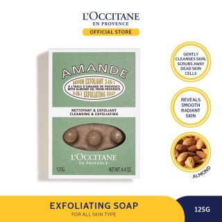 L’Occitane Almond Scrubbing Soap