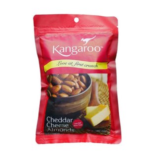 26. Kangaroo Cheddar Cheese Almond, Cocok untuk Penyuka Keju 