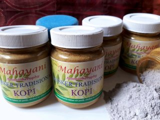 Mahayani Body Scrub Kopi plus Olive Oil
