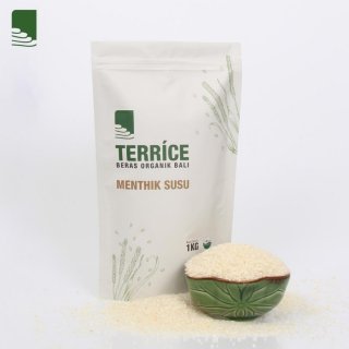 TERRICE Beras Organik Diet Rendah Gula Kaya Serat Menthik Susu