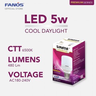7. SINAYA Premium Lampu Led 5 Watt