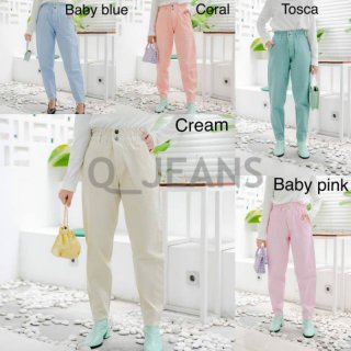 Celana Jeans Wanita BF Pastel Korea