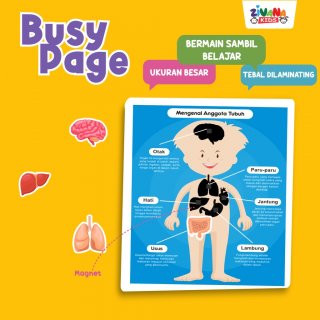 Zivana KidsBusy Page Montessori Board Game