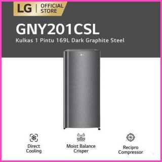 LG GN-Y201CLS Kukas 1 Pintu 169L gross