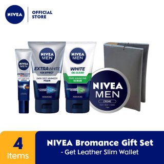 19. NIVEA Bromance Gift Set, Set Perawatan Diri agar Lebih Bersih dan Sehat