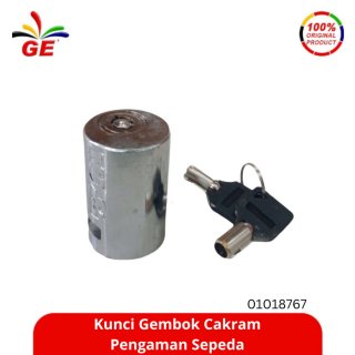 GE - Kunci Gembok Cakram Pengaman Sepeda 01018767