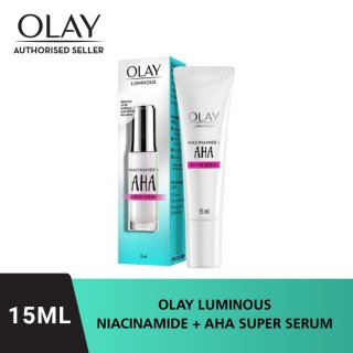 Olay Luminous Niacinamide + AHA Super Serum Brightening Skin Care