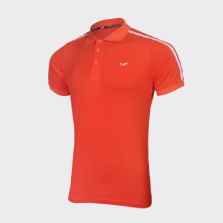Polo Shirt Concave - Cave Lifestyle Strip Polo - Red 