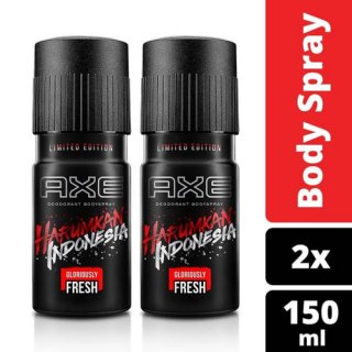 24. Axe Deodorant Bodyspray Harumkan Indonesia Twin Pack, Wanginya Mewah dan Hangat