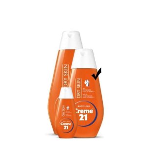 Creme 21 Body Milk With Almond Oil And Vit E 250 Ml Dry Skin