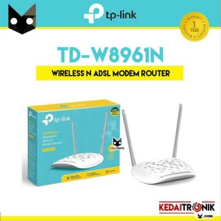 TP-Link TD-W8961ND 300Mbps Wireless N ADSL2+ Modem Router 2 Antena