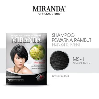  Miranda Magic Hair Color Shampoo Black