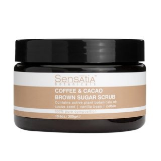 Sensatia Botanicals Coffee & Cacao Brown Sugar Scrub