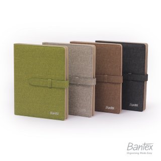 17. Buku Agenda Planner Cover Kulit Leather Diary Bantex - 7492, Berguna untuk Mencatat Mimpi, Tujuan, hingga Aktivitas