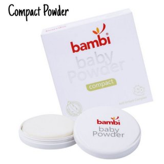 14. Bambi Baby Compact Powder, Sangat Praktis untuk Dibawa ke Mana Saja