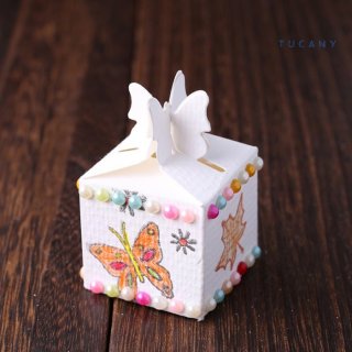 Butterfly Gift Box Square Cutting DIY