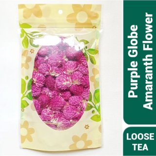 13. Purple Globe Amaranth Flower Tea