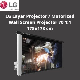 LG Motorized Wall Screen Projector 70 1:1
