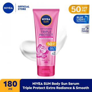 Nivea SUN Triple Protect Body Serum Extra Radiance & Smooth SPF 50