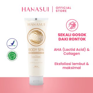 Hanasui Body Spa Exfoliating Gel Rice With Collagen