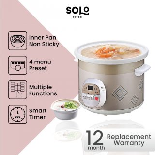 SOLO RIVER Rice Cooker Baby Slow