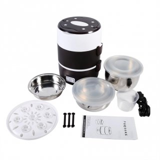 3 Tier Electric Heated Heating Lunch Box 