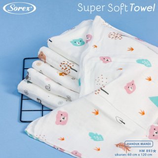 4. Sorex Baby Towel, Kulit Tidak Mudah Teriritasi