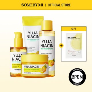 SOME BY MI Yuja Niacin Brightening All In One Set + FREE GIFT