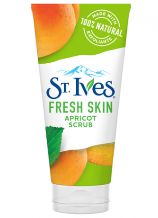12. St. Ives Fresh Skin Apricot Scrub