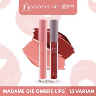 19. Madame Gie Ombre Lips, Pewarna Bibir Tahan Lama dan Affordable
