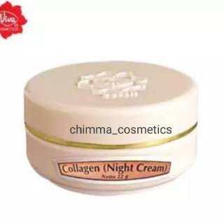 26. Viva Collagen Night Cream (22 gr), Vitamin A Jaga Kekenyalan Kulit