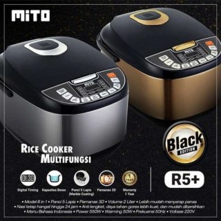 MITO R5+ Digital Rice Cooker 8 In 1