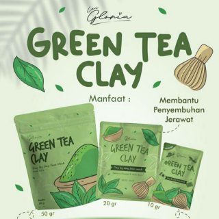 30. Matcha Green Tea Clay Mask Lea Gloria, Kemasan Kecil nan Praktis