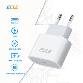 ECLE Charger F1 Kepala Charger Single Port Type-C