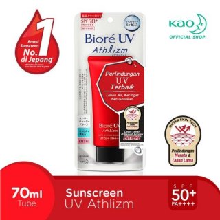 24. Biore UV Athlizm Skin Protect Essence SPF 50+ 