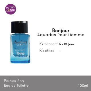 Bonjour Parfum Original Aquarius Pour Homme 100 ML