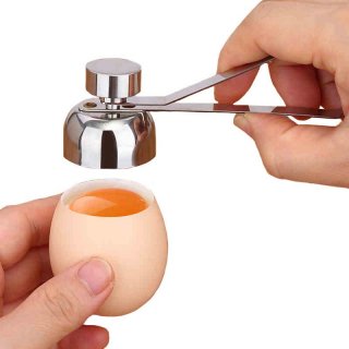 12. Egg Scissors Topper Opener, Unik dan Awet